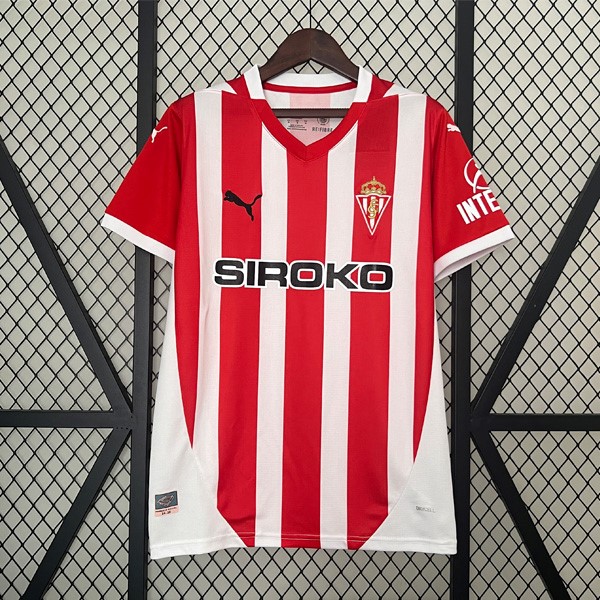 Thailandia Maglia Sporting De Gijón Home 24/25